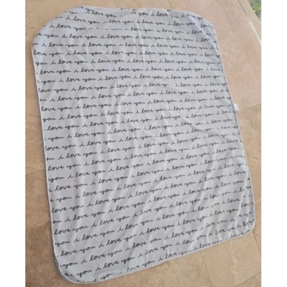 Cloud Island Target I Love You Baby Blanket Sherpa Security 30 X 40